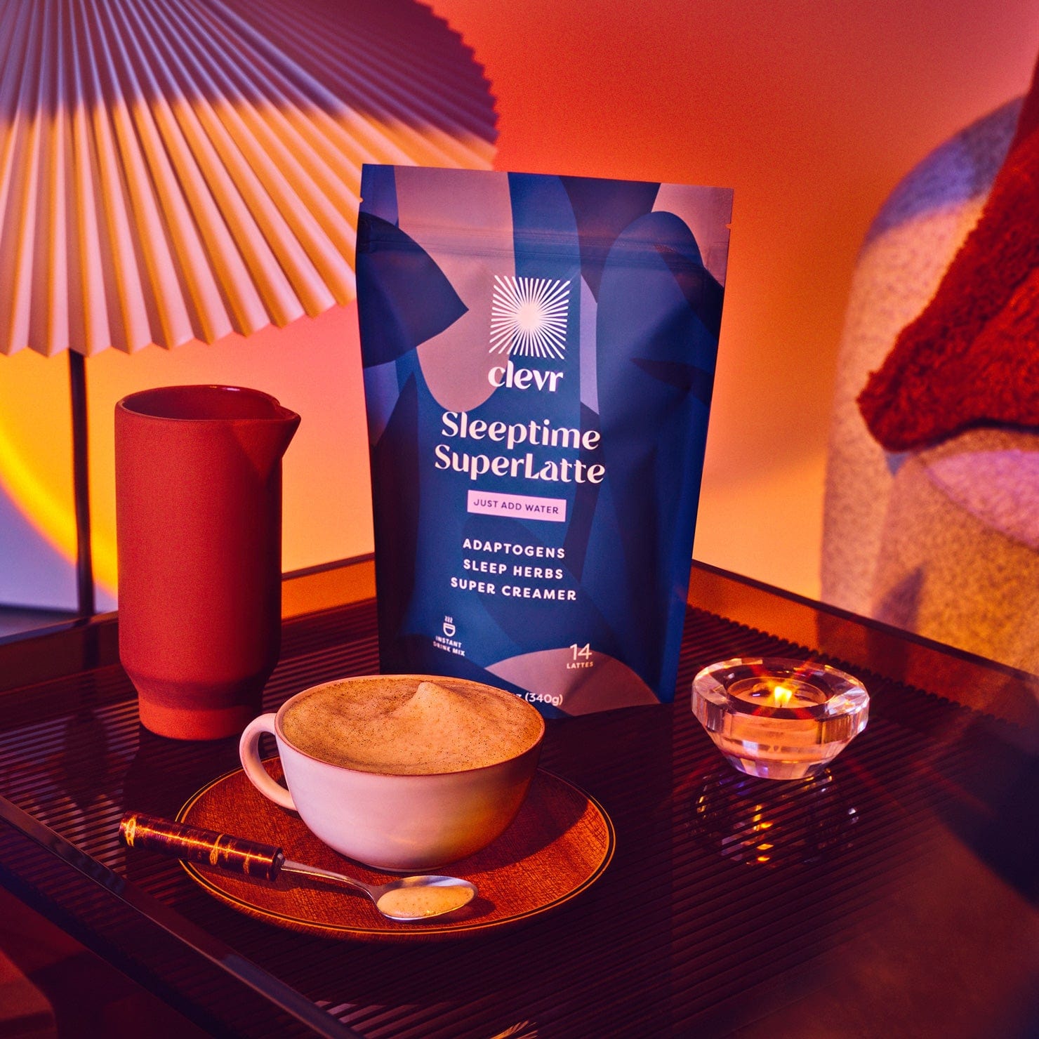 Sleepytime SuperLatte - Premium Relaxing Herbal Tea Blend for Better Sleep & Stress Relief - Perfect for Nighttime Relaxation & Bedtime Rituals