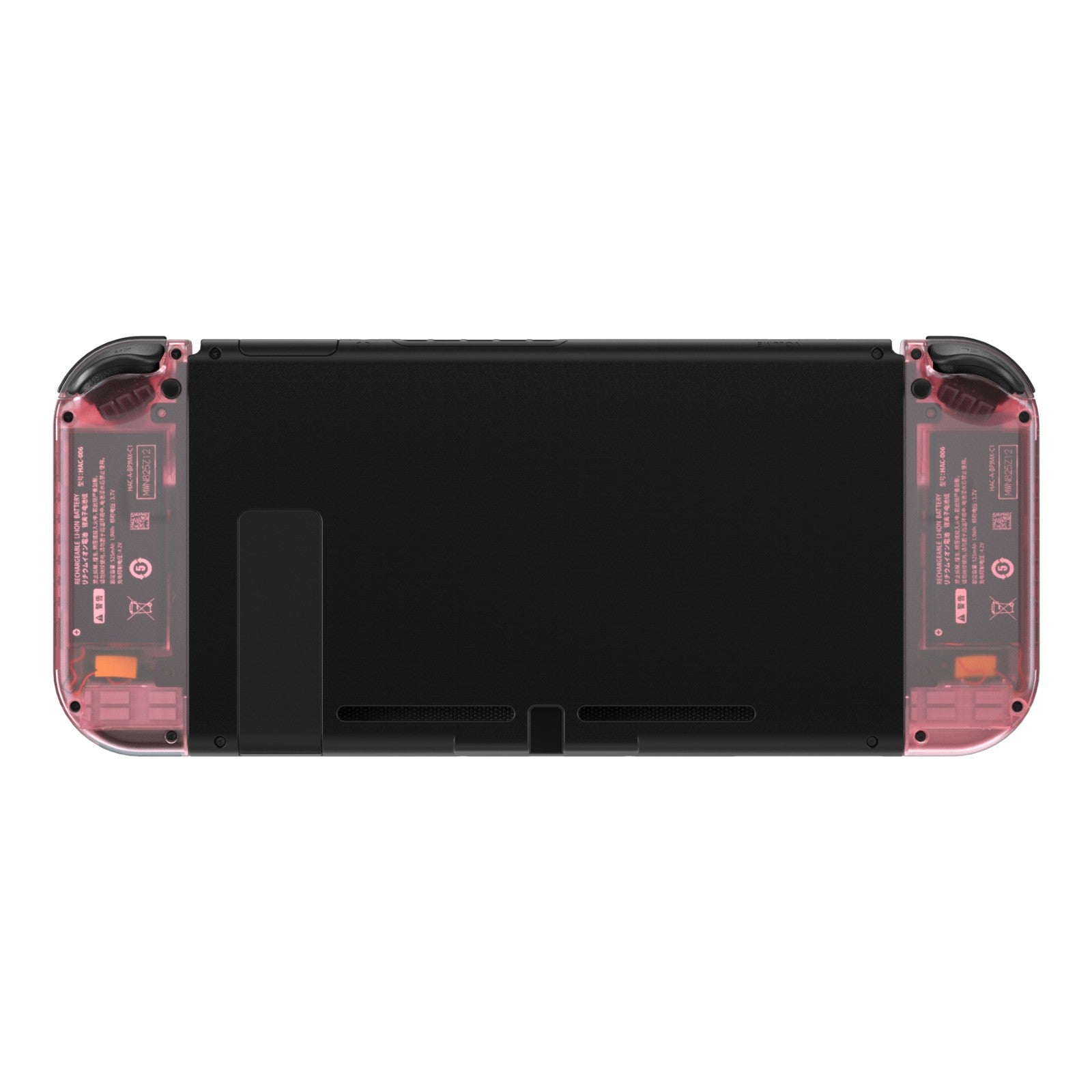 eXtremeRate Cherry Pink D-Pad Replacement Shell Case with Buttons for Nintendo Switch Joy-Con - Custom Controller Shell for Enhanced Gaming Experience