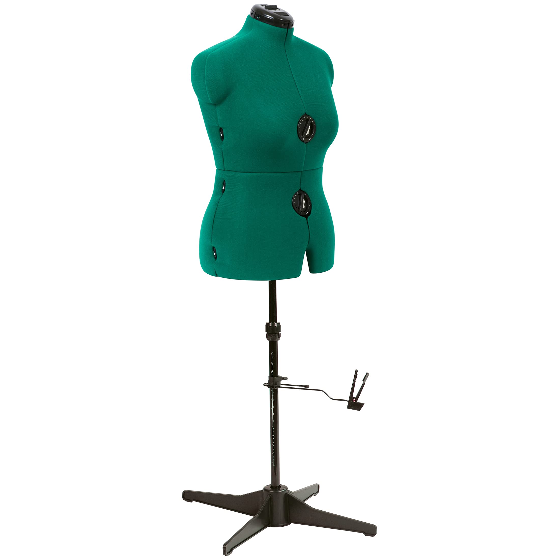 Dritz Sew You Adjustable Dress Form - Medium Size, Opal Green | Perfect for Fashion Design, Tailoring & DIY Sewing Projects