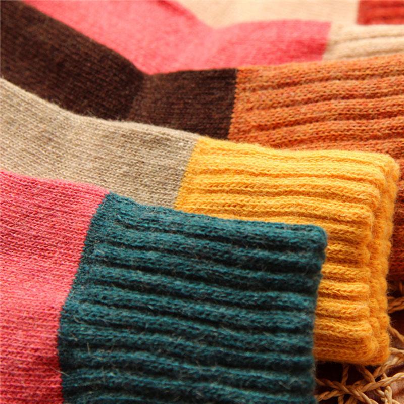 Women's Winter Wool Thick Socks - 5 Pairs Pack - Warm Thermal Socks for Cold Weather - Perfect for Snow Boots, Hiking & Indoor Comfort