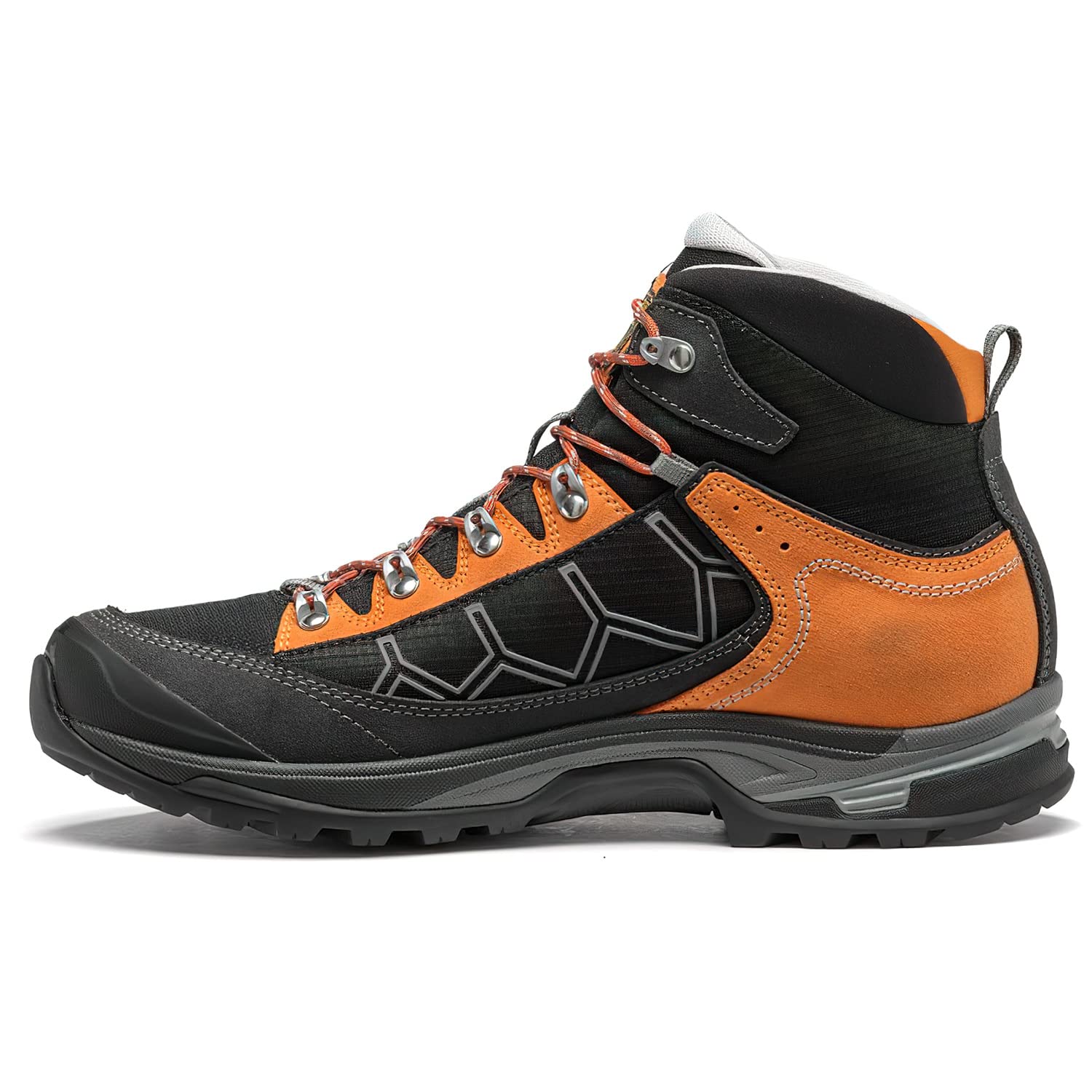 ASOLO Men's Falcon GV Hiking Boots - Waterproof Leather Trekking Shoes for Outdoor Adventures, Backpacking & Mountain Climbing