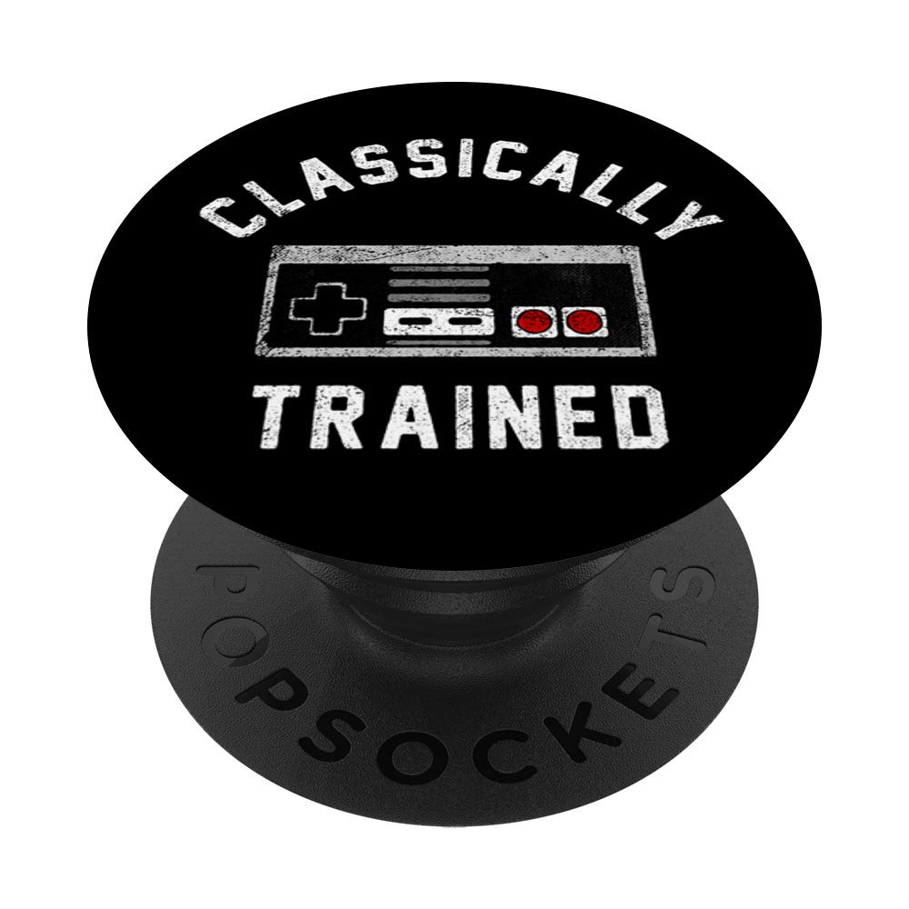 Retro Gamer PopSockets - Classic Phone Grip & Stand for iPhone, Android & Tablets | Perfect for Gaming, Commuting & Hands-Free Viewing