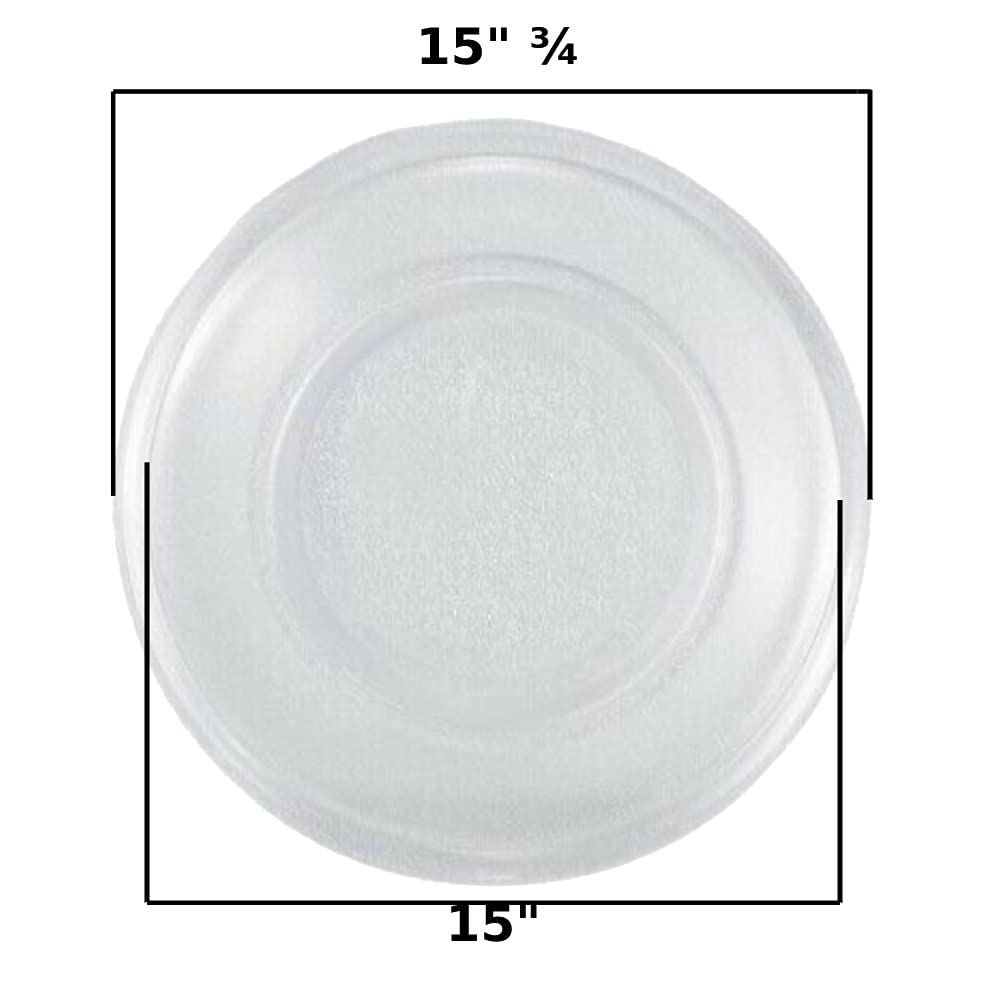 GLOB PRO SOLUTIONS - Microwave Glass Turntable Tray Replacement for EAP12728515 - PD00053925 - Durable & Heat-Resistant for Easy Cooking & Reheating