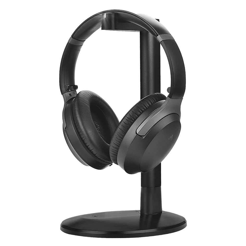 Avantree Aria Me Bluetooth Headphones for Seniors - Wireless Hearing Aid Headset with Custom Hearing Profile, Adjustable Left/Right Balance, Charging Stand Included - Perfect for TV Watching, Music & Phone Calls