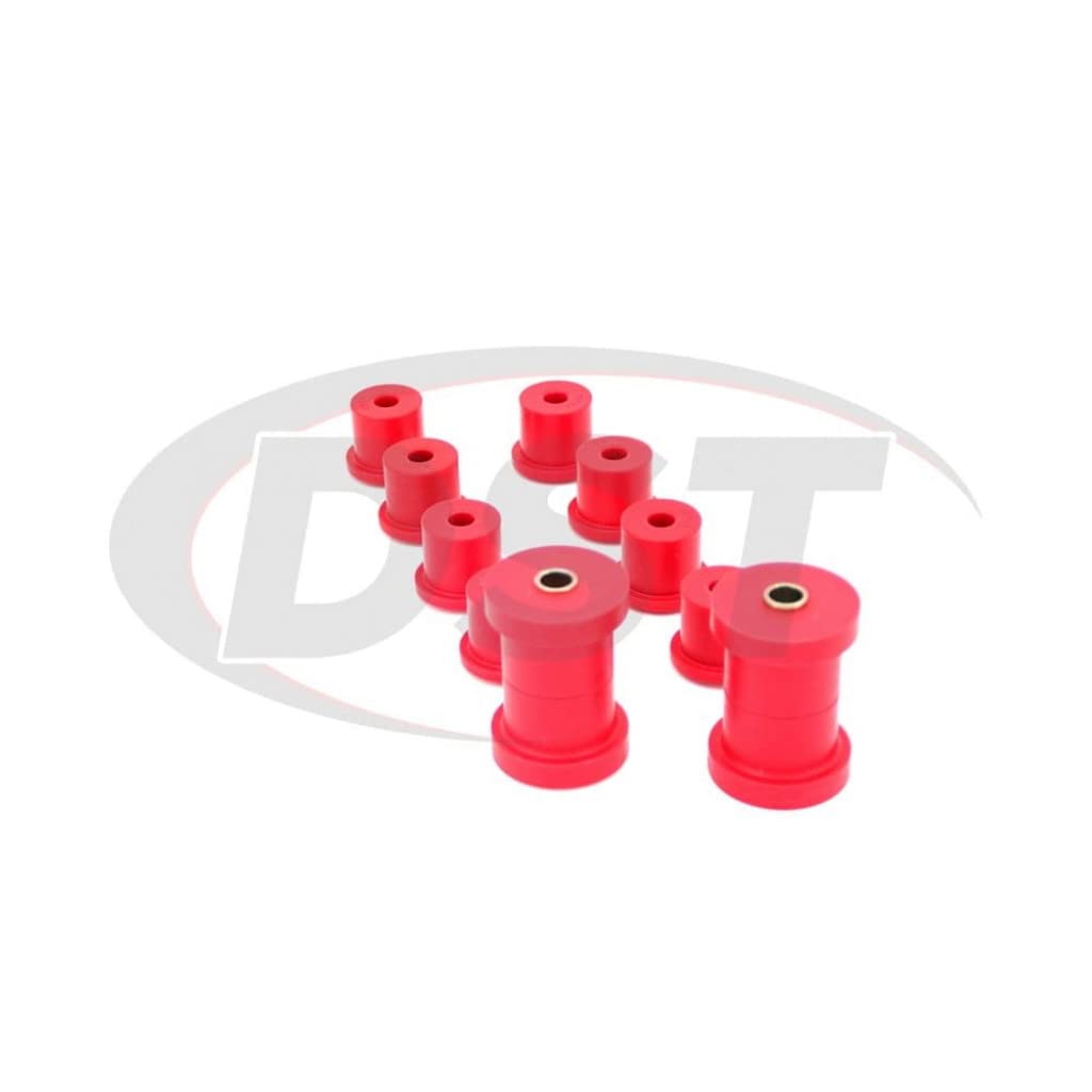 Energy Suspension Mono Leaf Spring Bushings for Chevy Chevy II 1962-1967 - Red (3.2122R) | High-Performance Suspension Upgrade for Classic Car Restoration & Smooth Ride