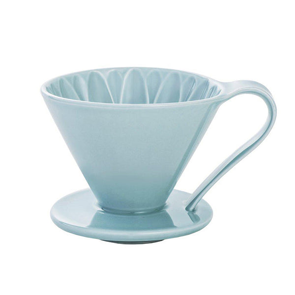 Cafec Flower Dripper - Premium Ceramic Pour Over Coffee Dripper for Specialty Brewing | Perfect for Home, Office & Specialty Coffee Shops