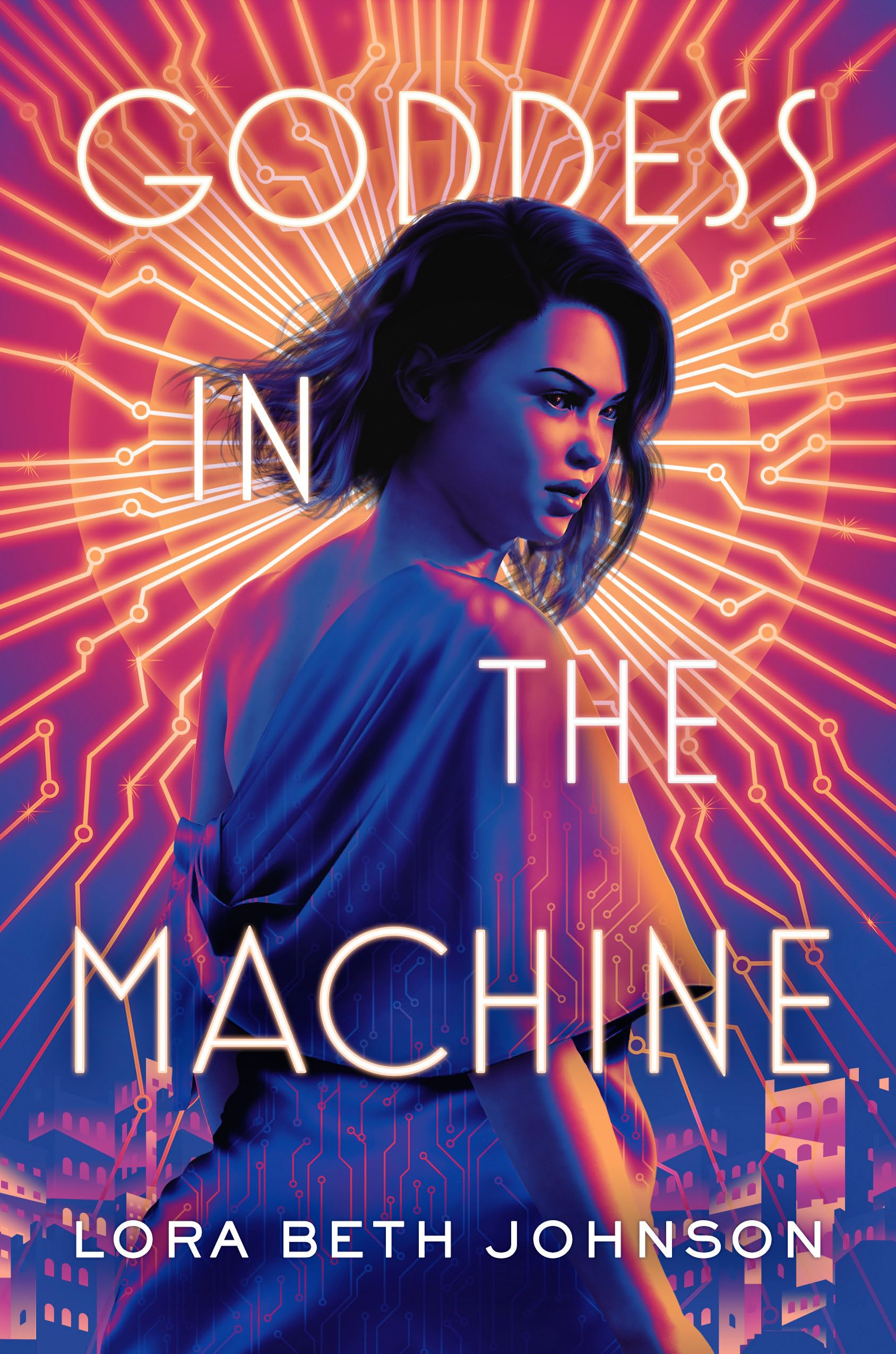 Goddess in the Machine - Sci-Fi Novel by Liza Palmer | Dystopian Fiction Book for Adults | Perfect for Book Clubs & Sci-Fi Lovers