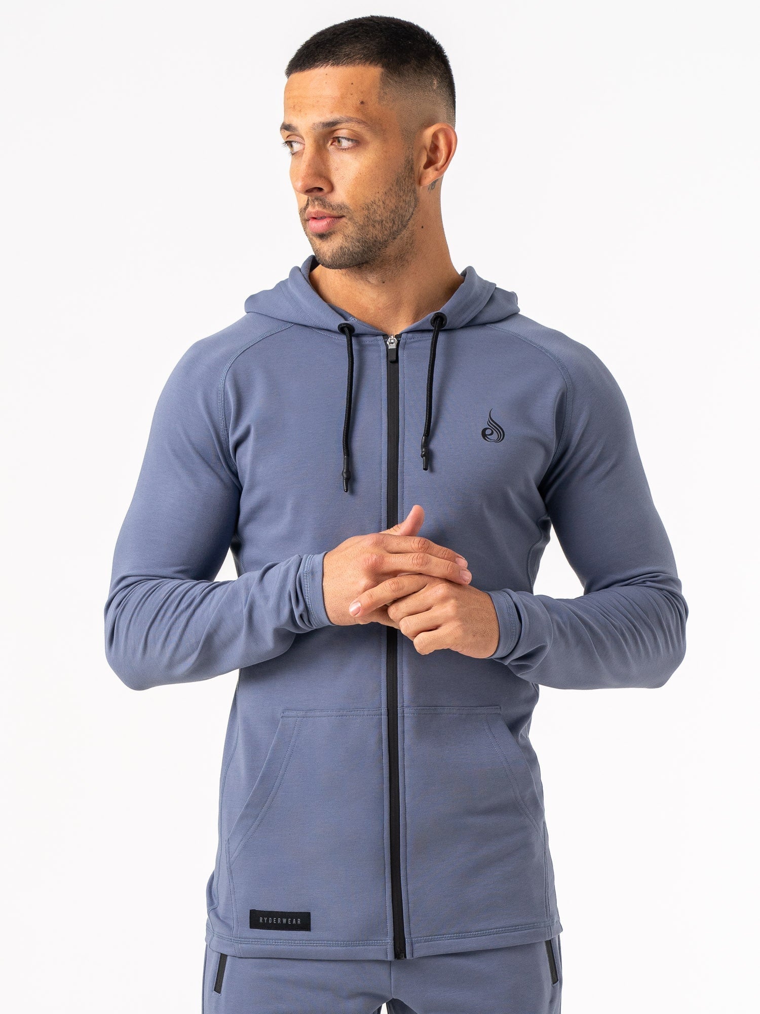 Endurance Zip Up Jacket for Men & Women | Denim Blue Windproof Lightweight Outdoor Jacket | Perfect for Hiking, Camping & Casual Wear