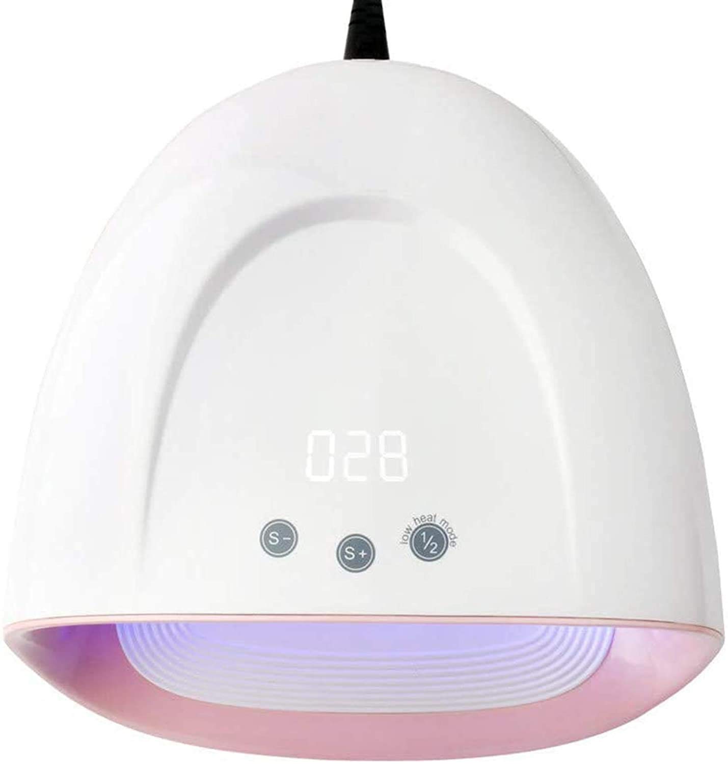 Professional Portable UV LED Nail Lamp - Fast Curing Gel Nail Dryer with 5 Timer Settings | Compact Manicure Pedicure Kit for Home & Salon Use | Perfect for Gel Polish, Acrylic Nails & DIY Nail Art