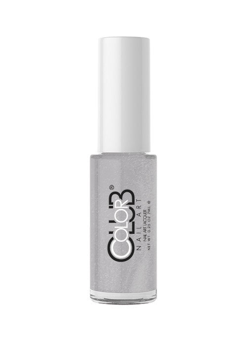 Color Club Nail Art Striper - Professional Metallic Silver Nail Polish Pen for Salon Quality DIY Manicures | Perfect for Parties, Weddings & Special Occasions