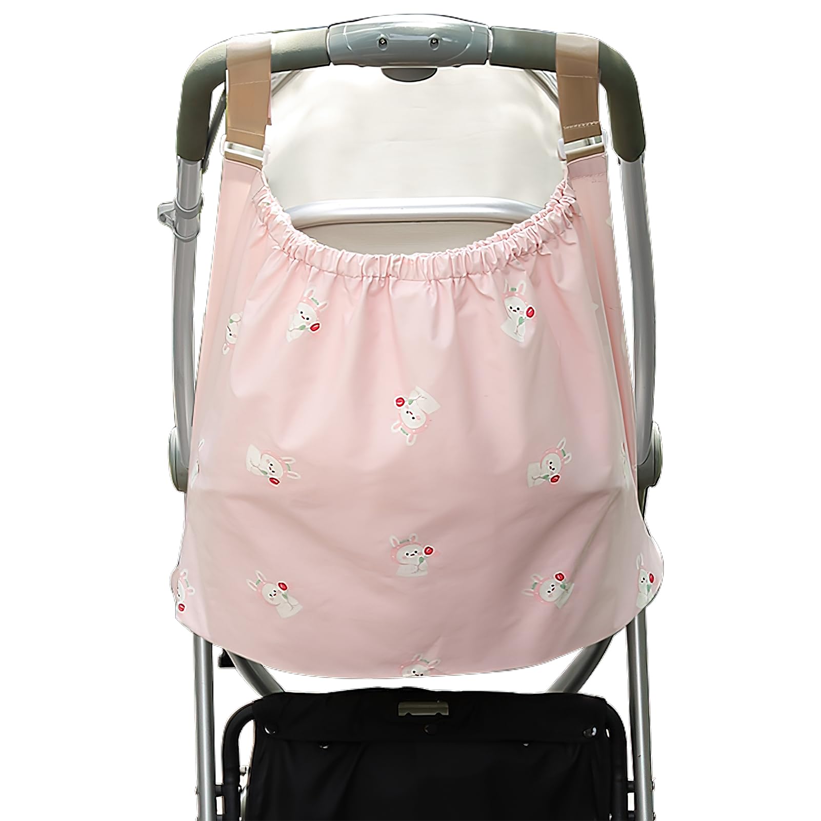 Universal Baby Stroller Organizer - Multifunctional Hanging Storage Bag for Diapers, Bottles & Essentials | Perfect for Travel, Shopping & Outdoor Activities with Kids