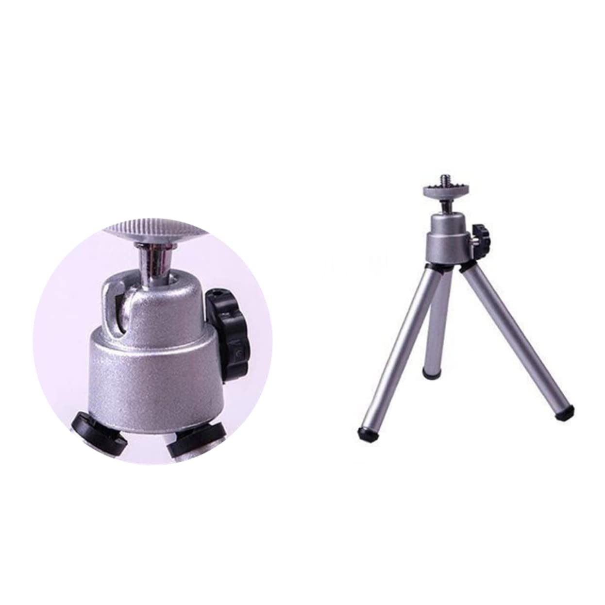 Hemobllo Universal Phone Tripod Stand with Camera Mount - Adjustable Smartphone Holder for Photography, Vlogging & Video Calls - Perfect for YouTube, TikTok, Live Streaming & Outdoor Shooting
