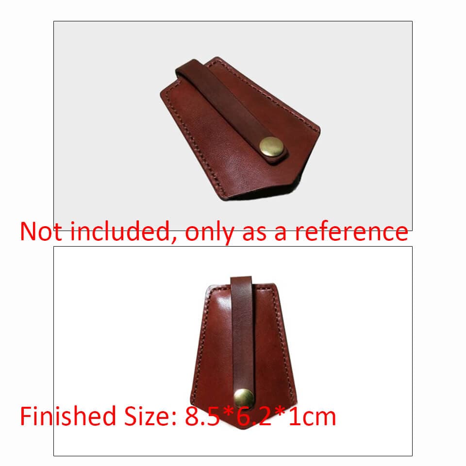 BABYLON™ Genuine Leather Key Holder - Premium Handmade Keychain Organizer with Unique AAB 259 Pattern | Perfect for Home, Office & Travel Accessories