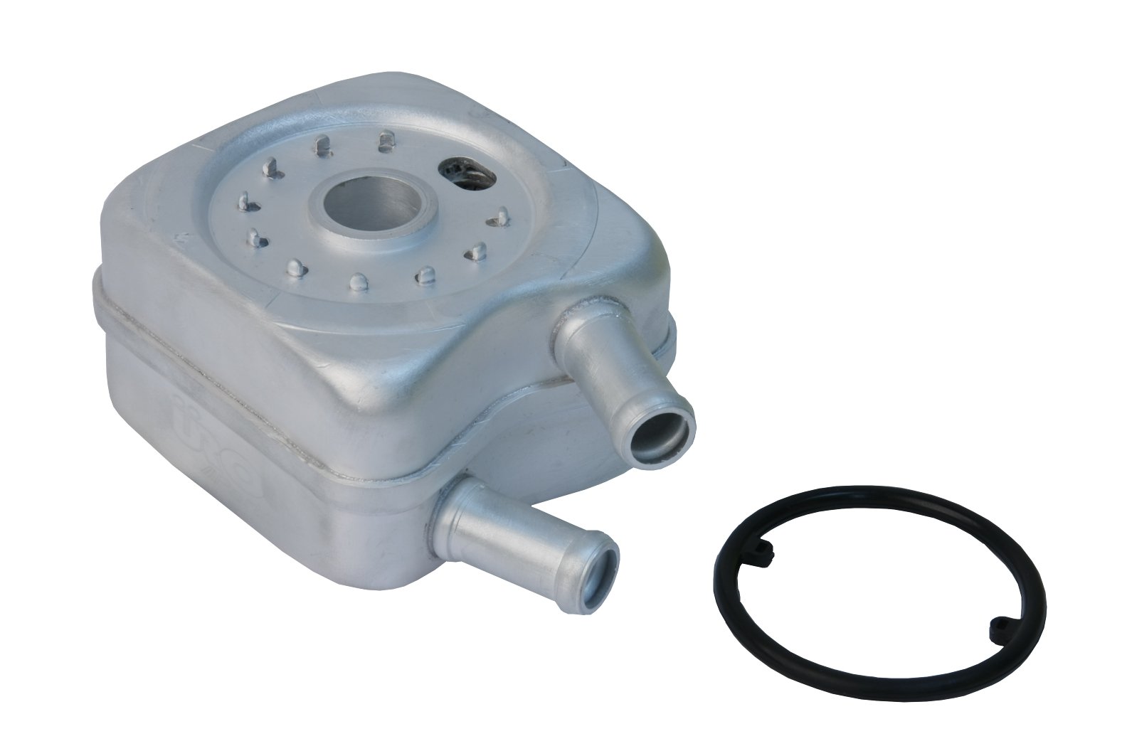 URO Parts 028117021L Engine Oil Cooler - High Performance Aluminum Oil Cooler for BMW, Mercedes, Audi - Perfect for Racing, Towing & High-Temperature Driving Conditions