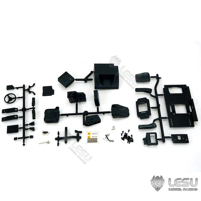 1/14 Scale LESU RC Metal Hydraulic Wheeled Excavator Model - ET30H with Pump Cabin, Sticker Display, Grapple, Ripper Bucket & Scraper Compactor - Perfect for Construction Toy Collection, RC Hobbyists and Model Display Scenes