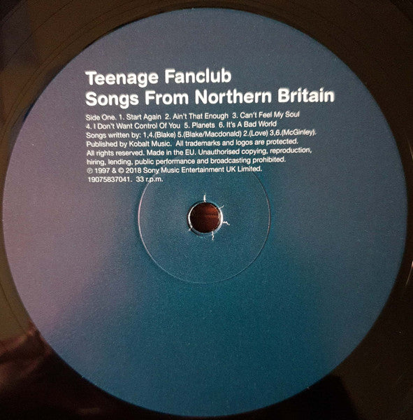 Teenage Fanclub Songs From Northern Britain LP Album Reissue Remastered 180g Vinyl + 7