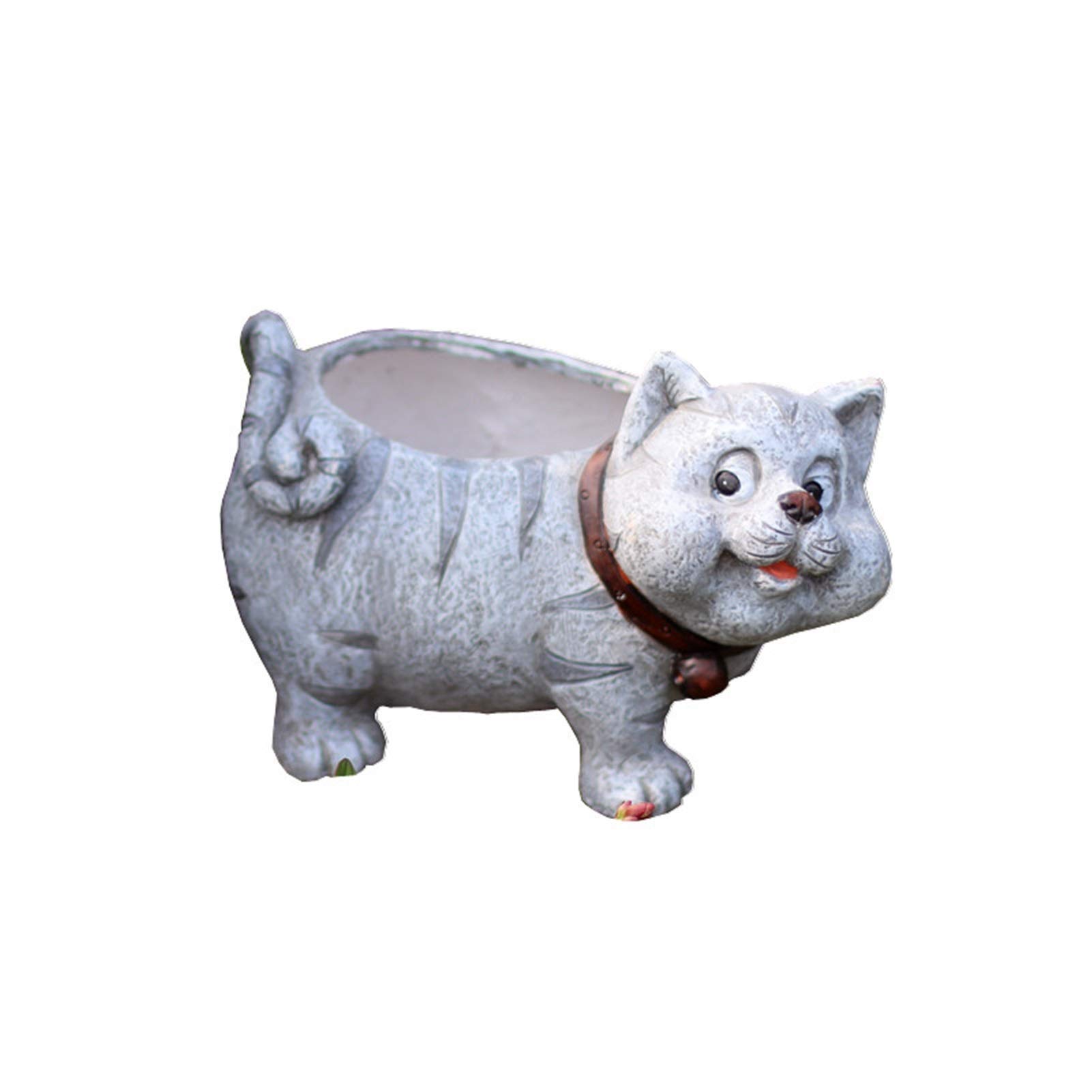 Outdoor Garden Flower Pot Planter - Animal Sculpture Statue for Balcony, Courtyard & Gardening Decor | Creative Garden Decoration for Patio, Lawn & Landscape Design