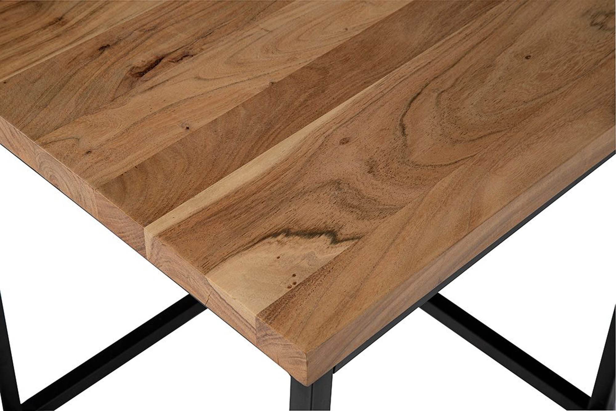 Modern Solid Wood Coffee Table - Mid-Century Style Living Room Furniture for Home & Office Decor