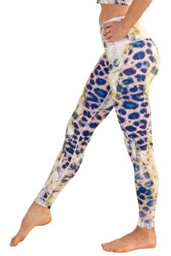 Colorado Threads Wild and Free Printed Yoga Pants for Women - High Waisted Workout Leggings with Unique Print - Perfect for Yoga, Gym, Running & Lounge Wear