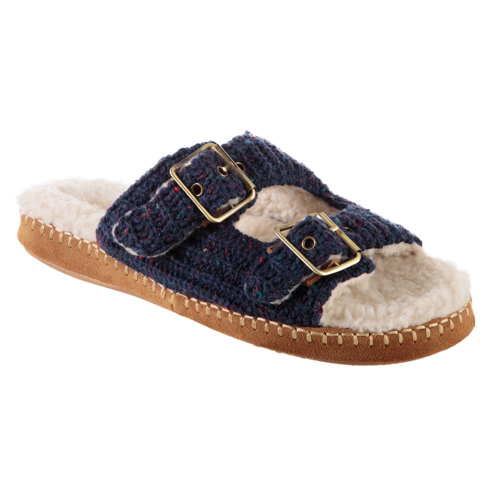 Women's Comfortable Camden Double Buckle Slide Sandals with Cloud Cushion® Technology - Perfect for Casual Wear, Beach & Summer Outfits