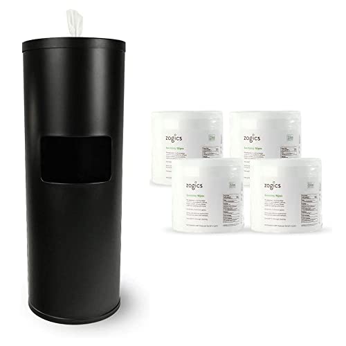 Black + Sanitizing Wipes