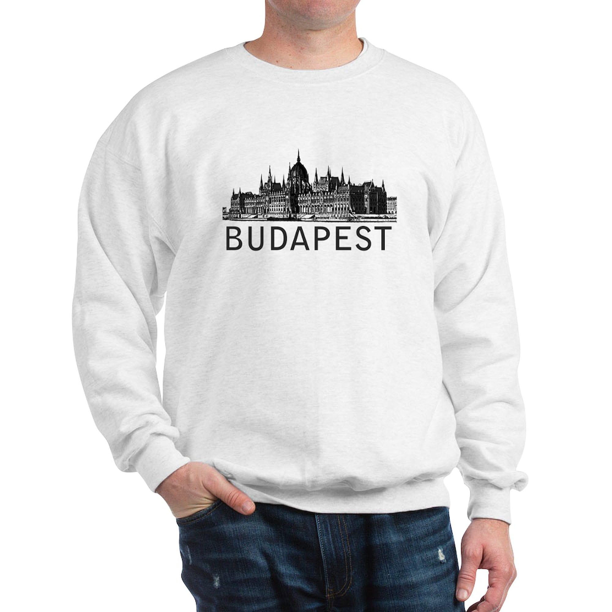 Budapest Sweatshirt - Classic Crew Neck Lightweight Pullover | Comfortable Casual Wear for Travel, Sightseeing & Everyday Use