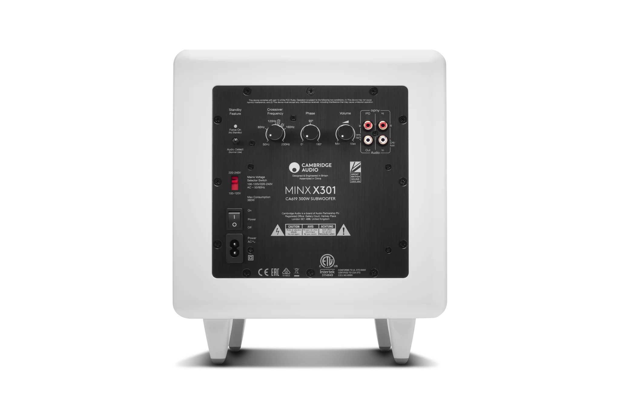 Cambridge Audio MINX S325 5.1 Channel Home Theater System - Premium Compact Speaker Package for Movies, Music & Gaming in Small to Medium Rooms