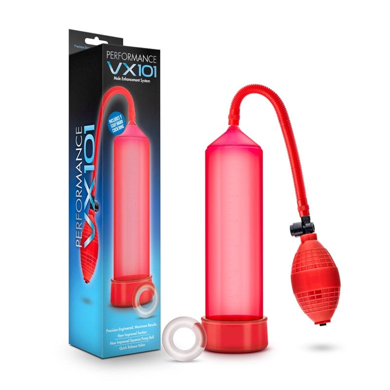 Premium VX101 Male Enhancement Pump - Clinically Proven for Performance & Stamina - Discreet & Comfortable Design for Home Use & Travel