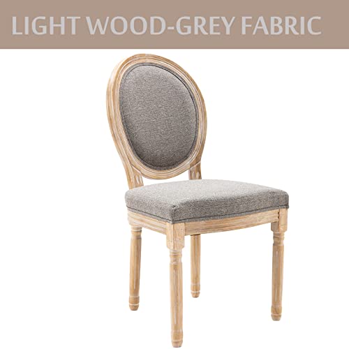 Gray Round Fabric
