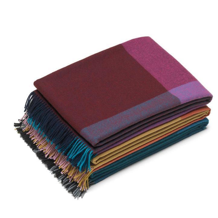 Color Block Blankets - Soft & Cozy Throw Blankets for Couch, Bed & Home Decor - Perfect for Gifts, Living Room, and Winter Snuggling