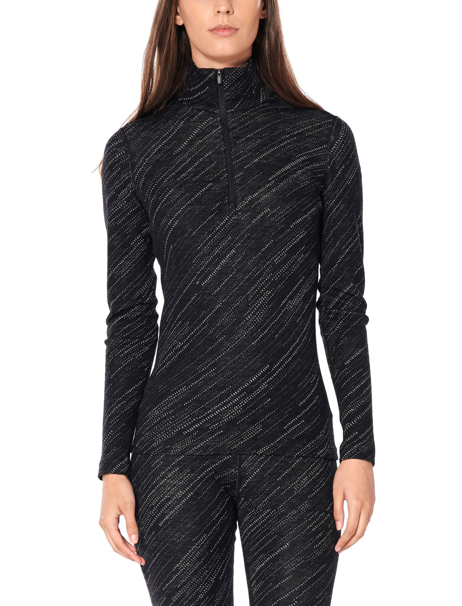 250 Vertex LS Half Zip Snow Storm Women's Fleece Pullover - Warm Winter Outdoor Activities & Snow Sports Jacket for Hiking, Skiing, and Cold Weather Adventures