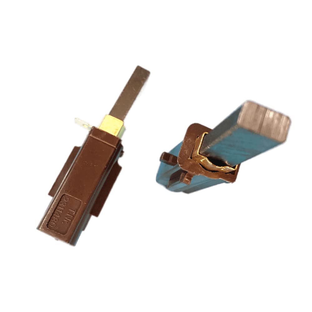 2 Pcs 2311480 Vacuum Cleaner Motor Carbon Brushes - Replacement for Part Numbers 333261 & 33326-1 - Compatible with Various Vacuum Models for Home and Office Cleaning