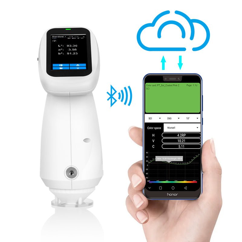 PS2080 Spectrocolorimeter - High Precision Color Measurement Device for Lab & Industrial Use | Perfect for Textile, Paint & Plastic Quality Control