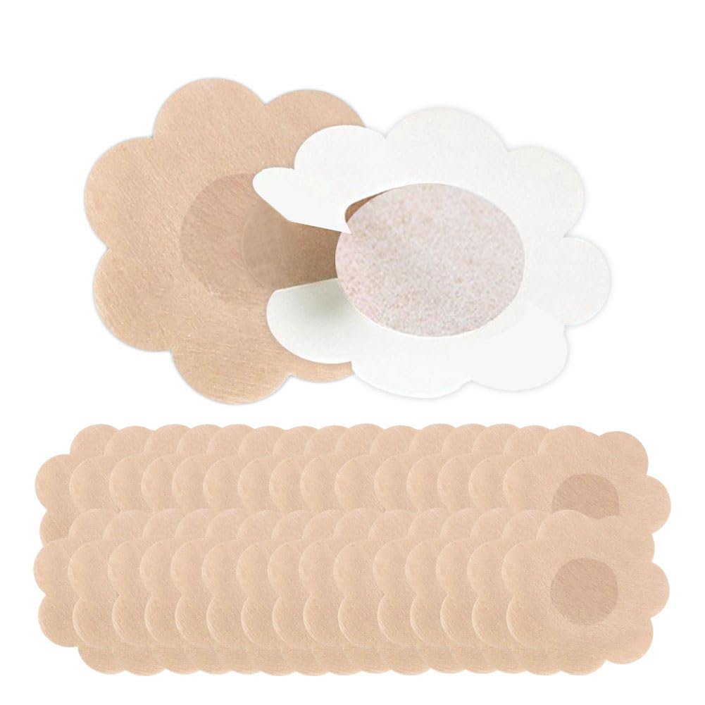30 Pieces Nipple Covers for Women - Reusable & Disposable Pasties, Adhesive Breast Covers for Comfort & Coverage - Perfect for Dresses, Swimsuits, and Special Occasions