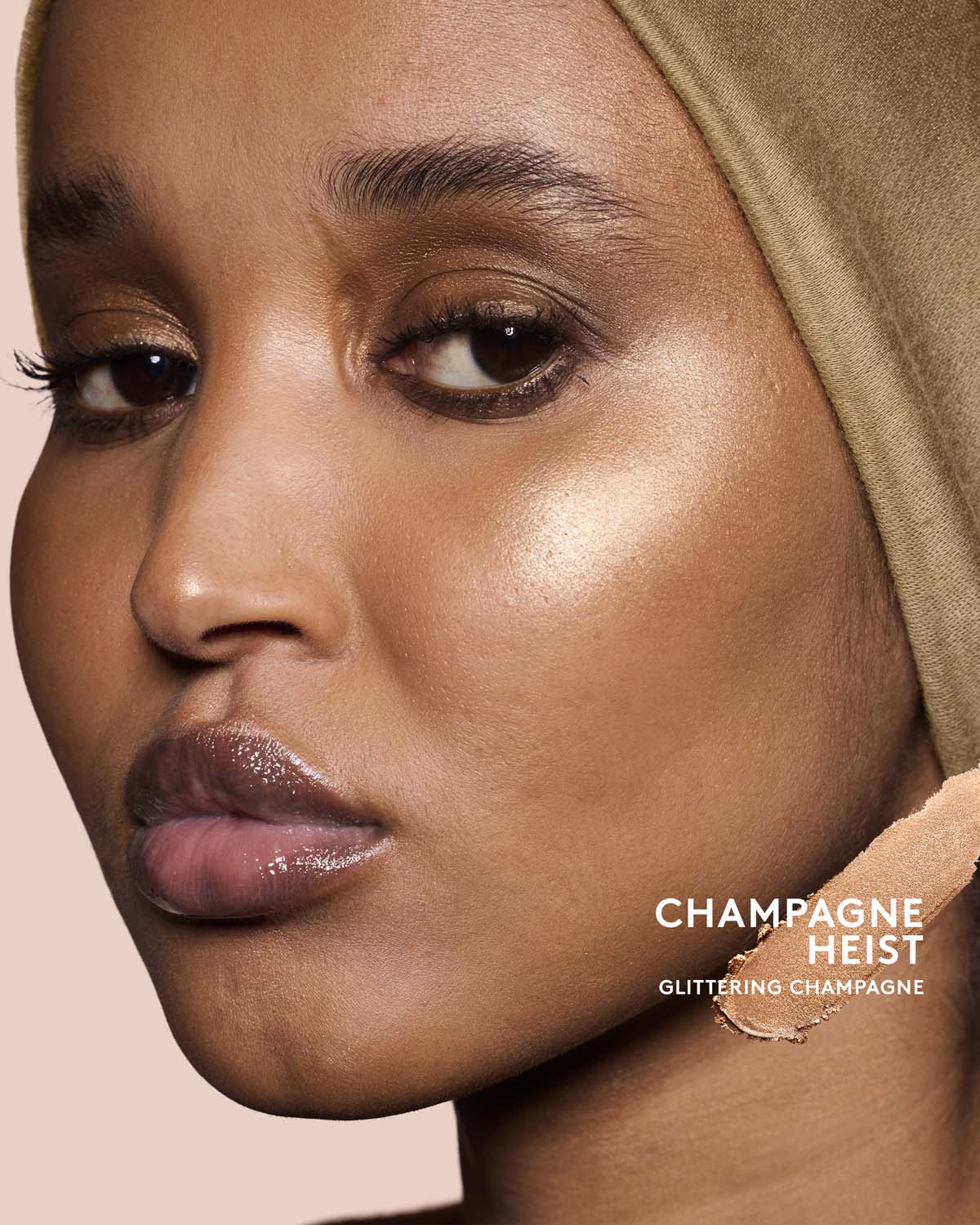 Match Stix Shimmer Skinstick - Champagne Heist | Highlighter Stick for Face & Body | Vegan & Cruelty-Free Makeup | Perfect for Parties, Weddings & Everyday Glow