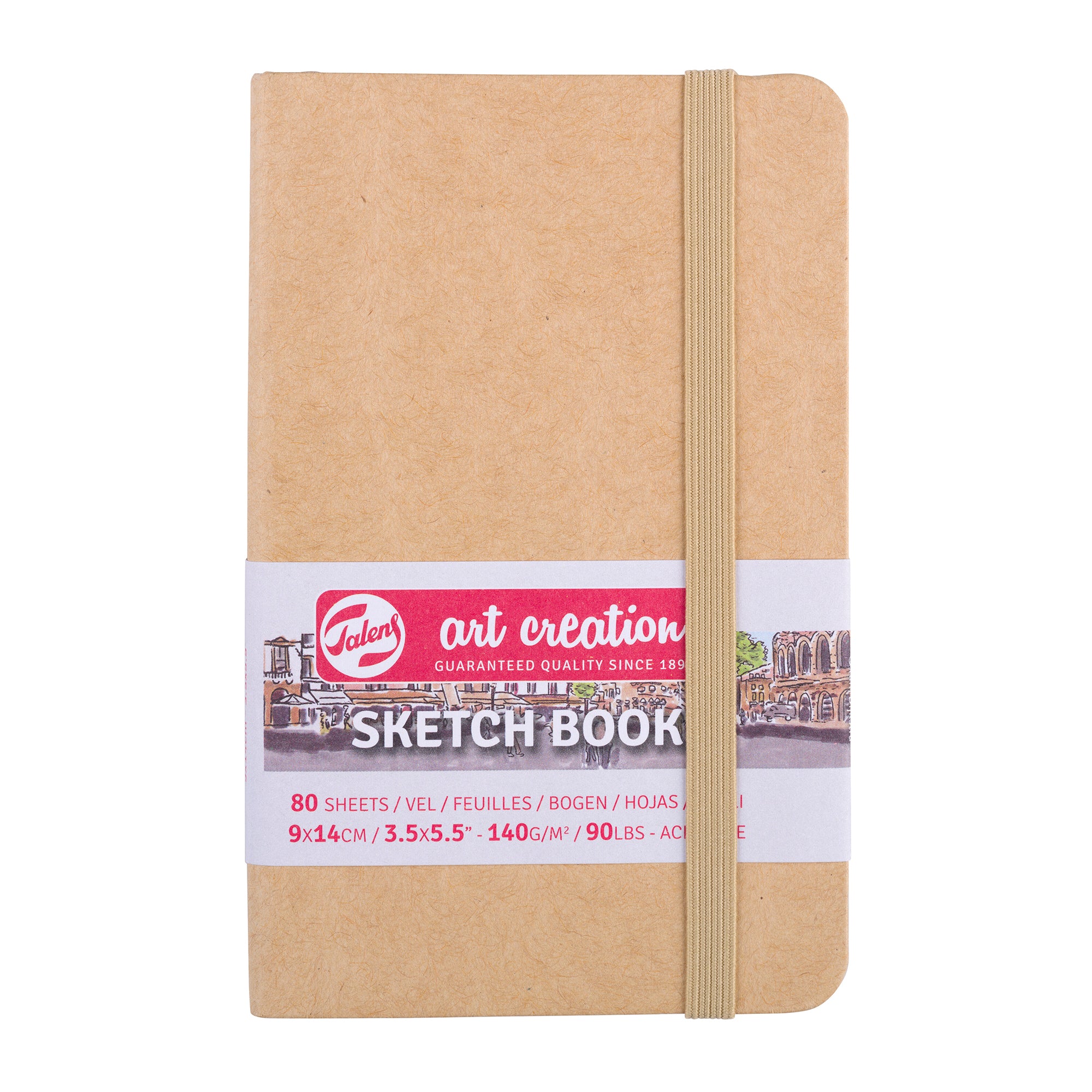 Premium Sketchbook for Artists - Golden Yellow, Acid-Free Paper, 100 Sheets, Spiral Bound - Perfect for Drawing, Sketching, Watercolor & Mixed Media Art Projects