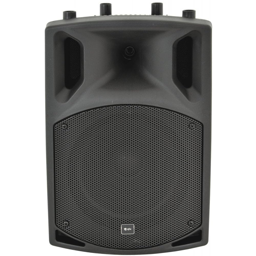 QTX QX Series Active Moulded Bluetooth Speakers - 300W Max Power, 178.753UK - Perfect for Home Theater, Parties & Outdoor Events