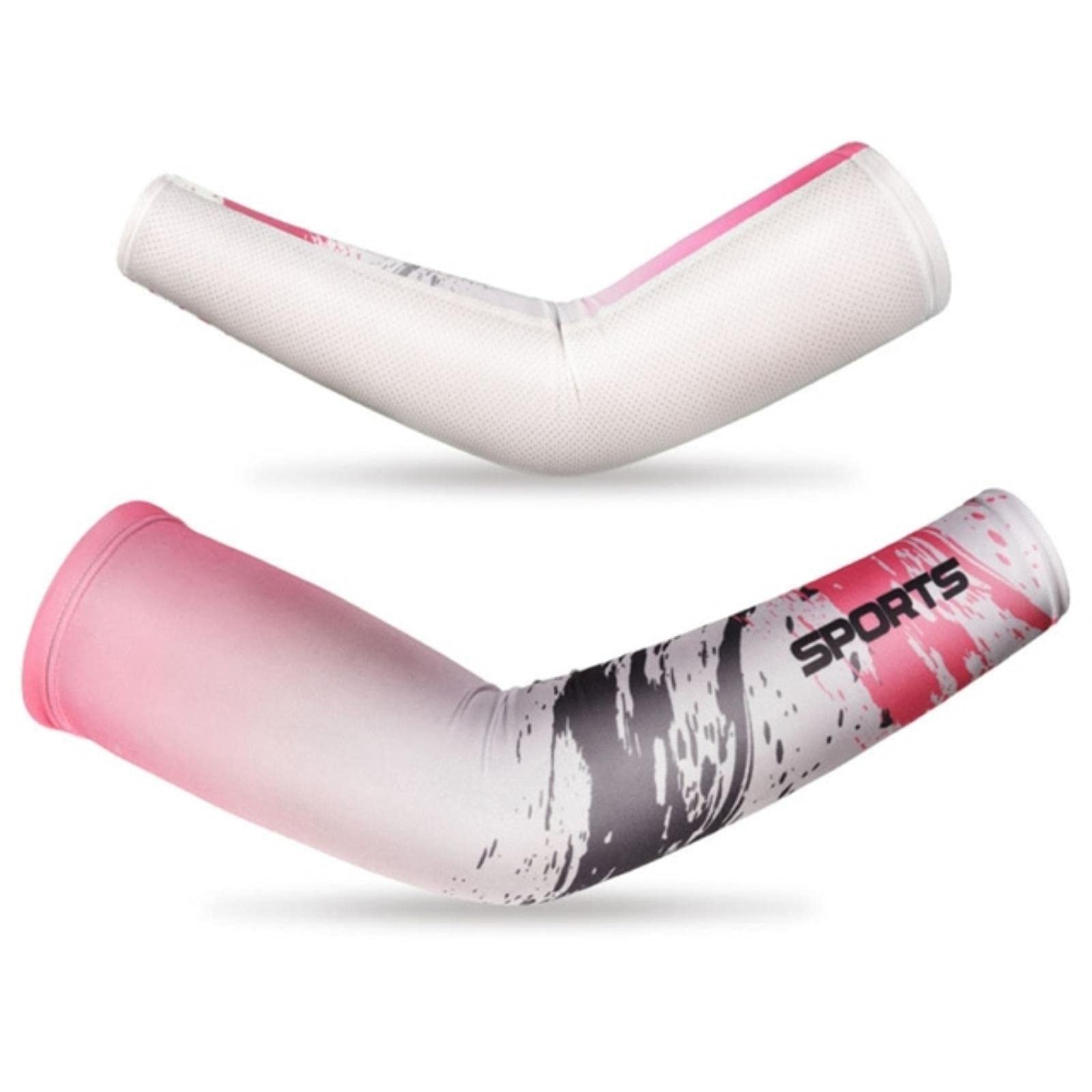 Men's UV Protection Arm Sleeves - Cooling Sports Arm Warmers for Cycling, Running & Outdoor Activities | Breathable Sun Protective Cuff Covers for Summer Workouts & Active Lifestyle