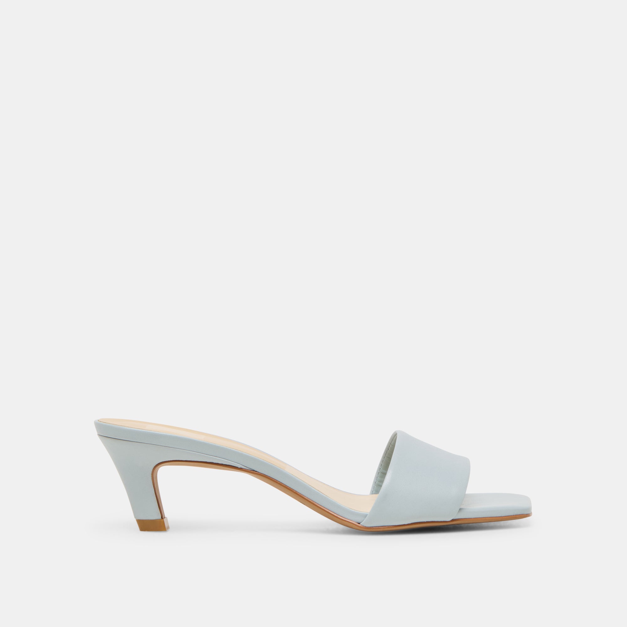 REXA High Heels for Women - Ice Blue Genuine Leather Pumps - Elegant Dress Shoes for Parties, Weddings & Office Wear