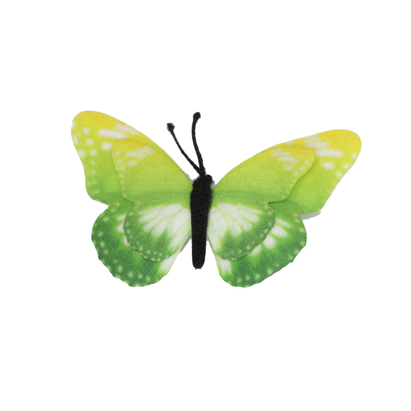 Butterfly Hair Clips for Women & Girls - 2 Pack Snap Hair Pins, Cute Hair Accessories for Teens, School, Party, and Everyday Use (Style M1)
