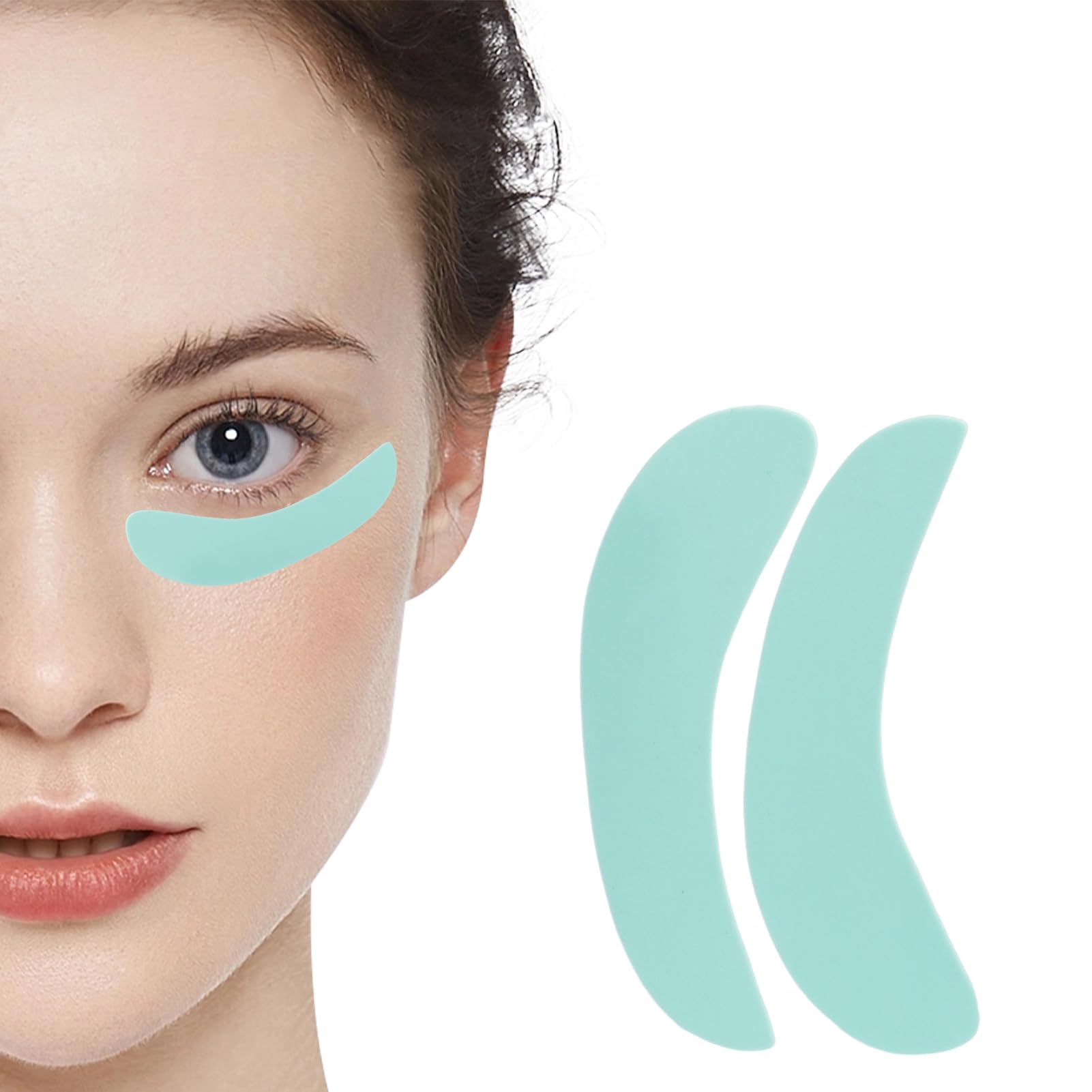 Reusable Gel Eye Ice Packs for Dark Circles & Puffiness Relief - 5 Pairs Silicone Under Eye Cooling Pads for Soothing & Refreshing - Perfect for Post-Surgery, Migraine, Allergies & Beauty Routine