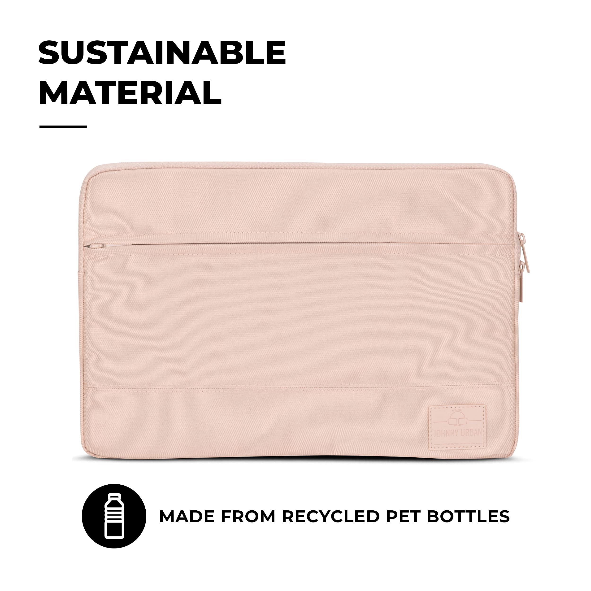 Johnny Urban JAKE 13 Inch Laptop Sleeve for MacBook Air M1 & MacBook Pro - Eco-Friendly Recycled PET Protective Case - Perfect for Work, School & Travel