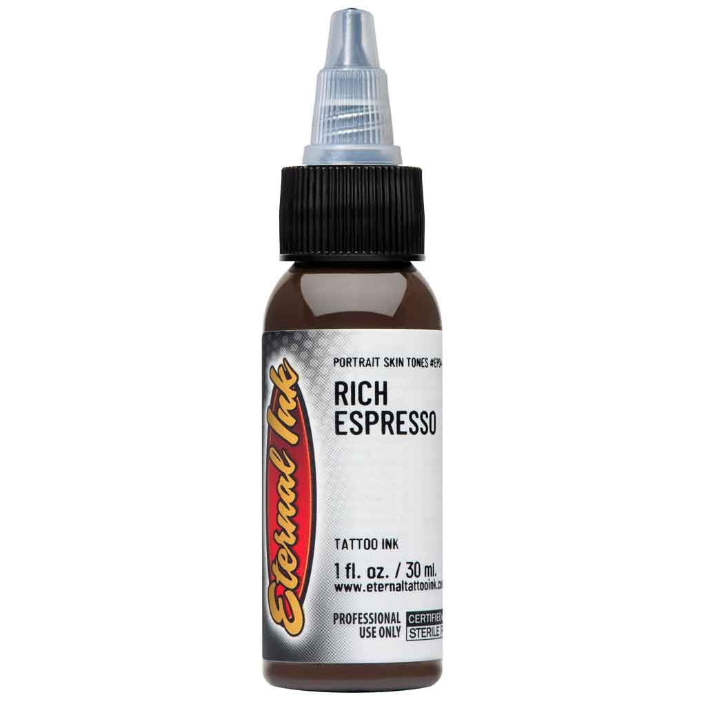 Premium Rich Espresso Eternal Ink - 1 oz Bottle for Calligraphy, Fountain Pens & Artistic Writing - High-Quality Waterproof Ink for Professional Use