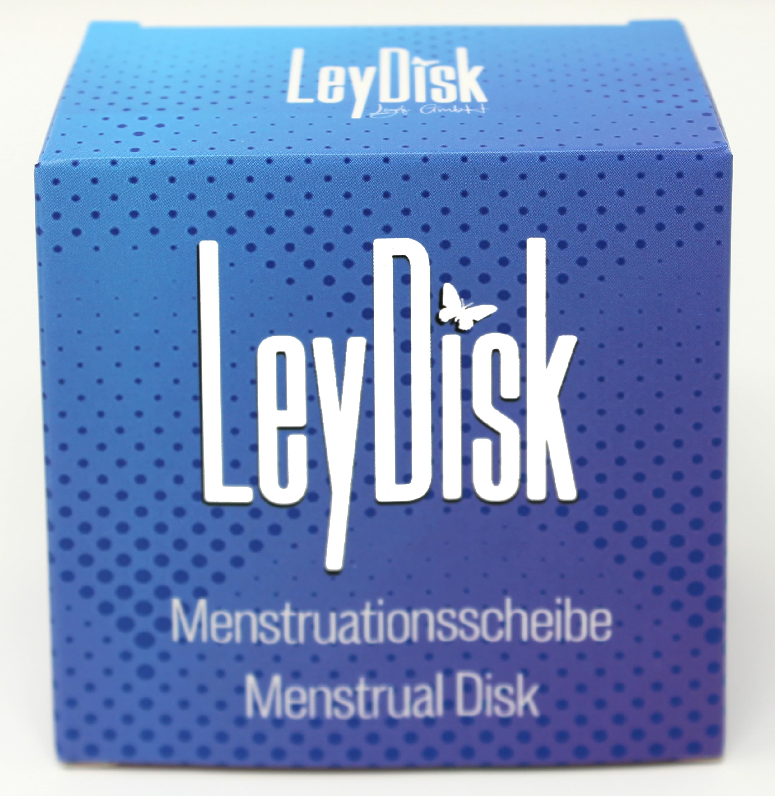 LeyDisk Menstrual Disc for Women - Soft Silicone Reusable Period Cup (Size S, Pink) | Comfortable & Leak-Proof for Active Lifestyles, Swimming, Yoga & Overnight Wear