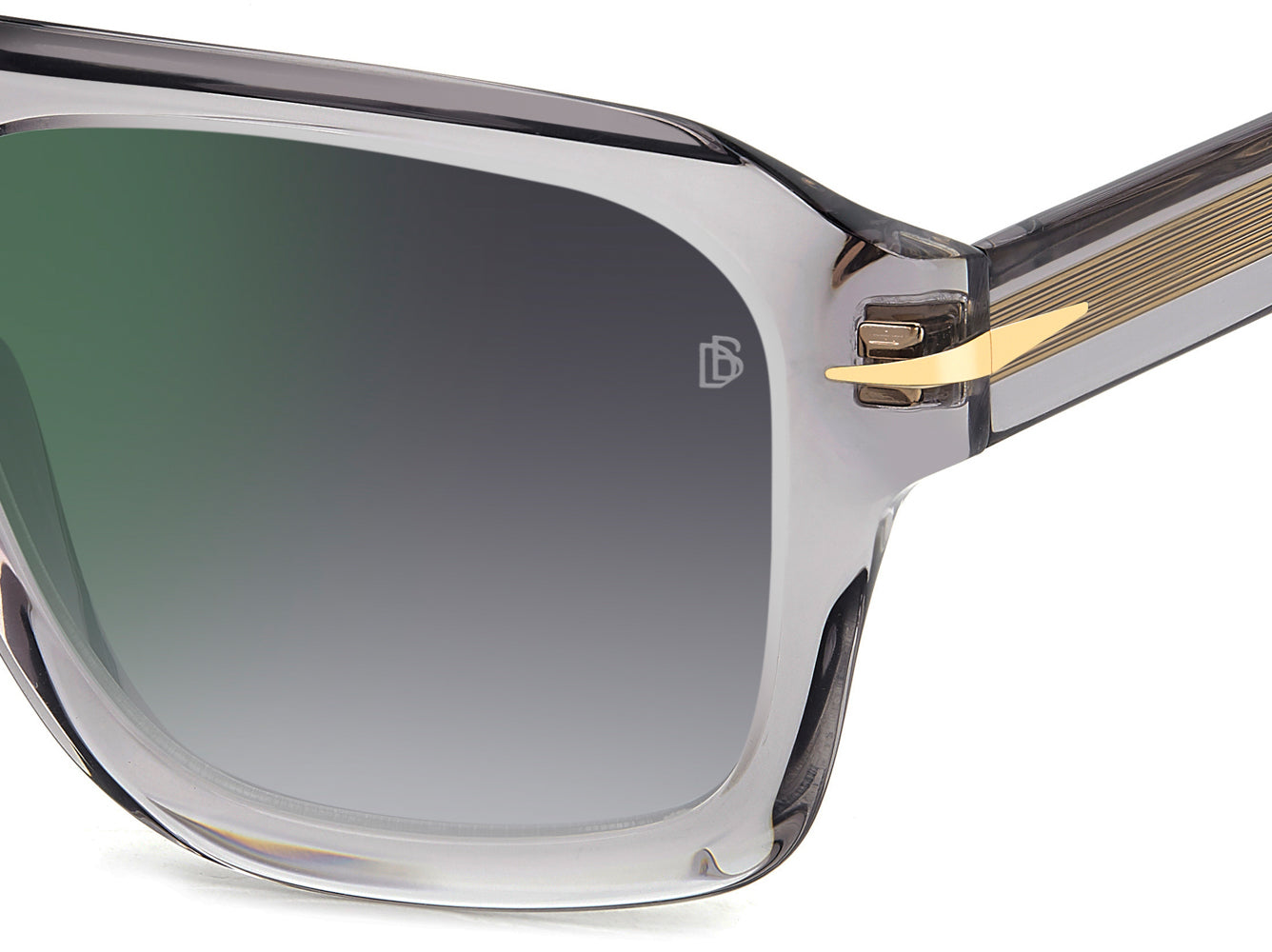 David Beckham DB7127/S Men's Sunglasses - Polarized UV Protection Aviator Style for Driving, Outdoor Sports & Fashion