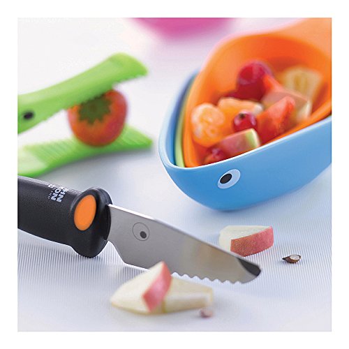 Kuhn Rikon Kinder Kitchen Server Set - 2-Piece Multicolor Kids' Cooking Utensils for Safe & Fun Pretend Play, Baking, and Learning