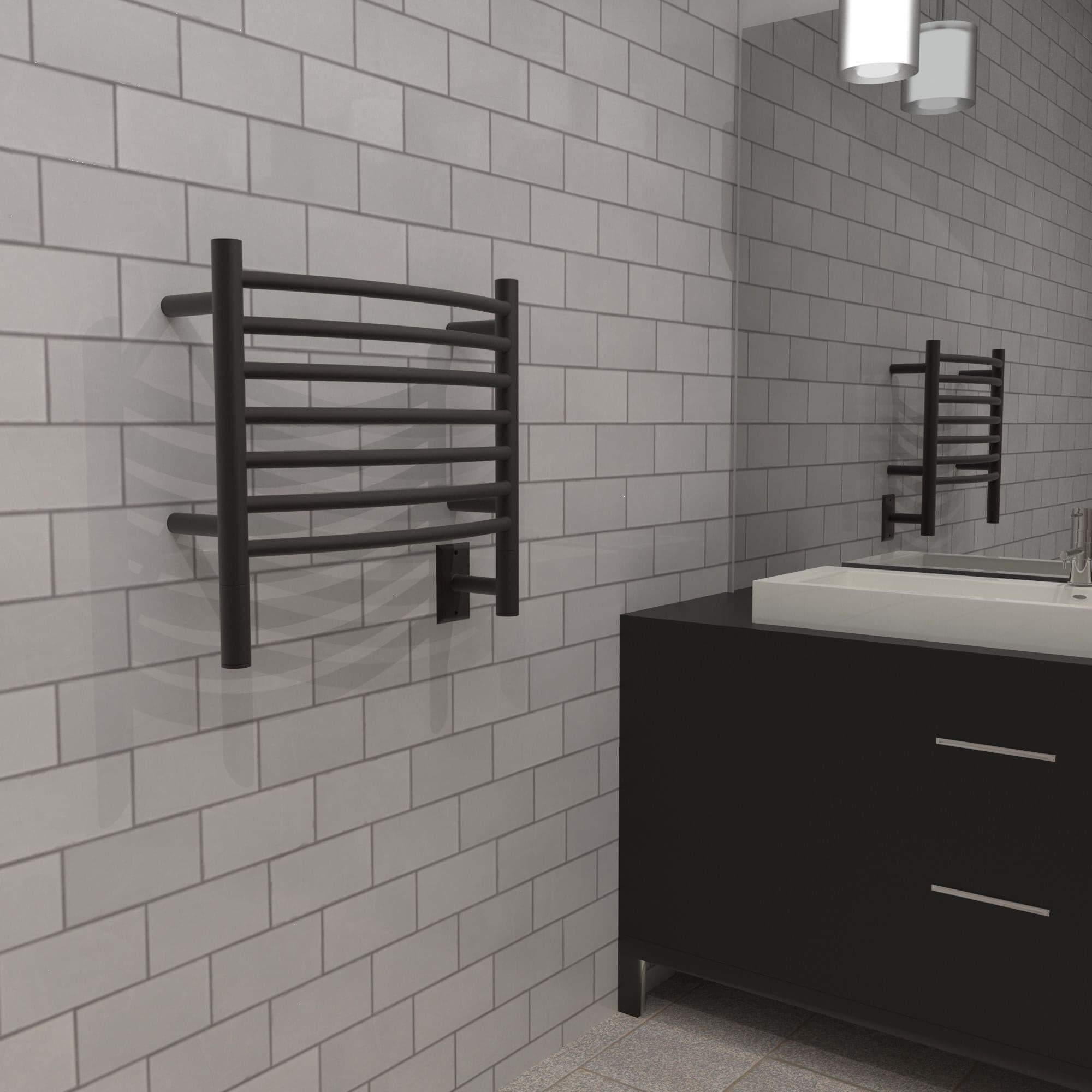 Amba Jeeves H Curved Hardwired Towel Warmer - 20.5