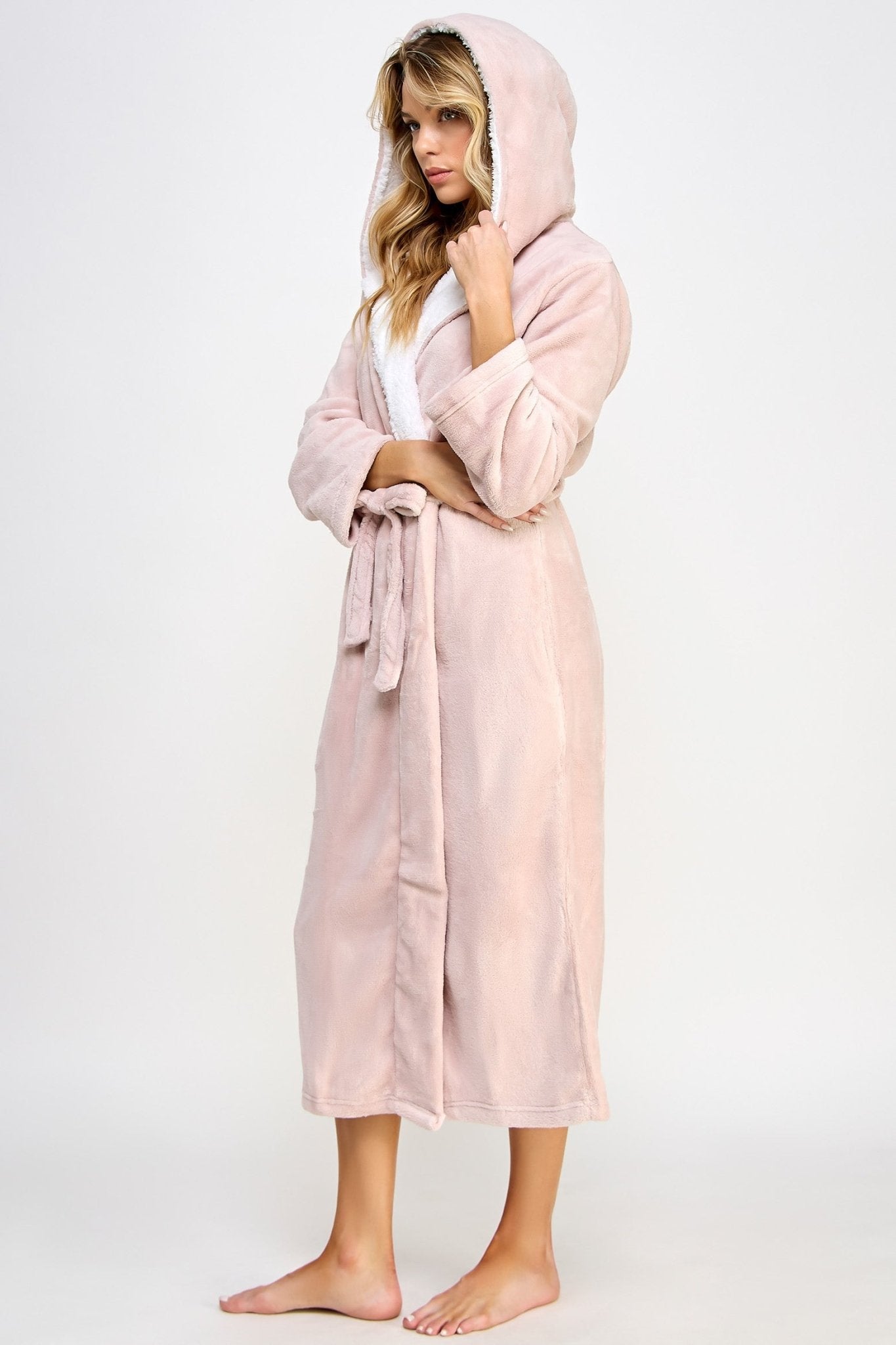 BeWicked Women's Janette Robe 1818 - Sexy Lingerie Robe with Sheer Mesh & Lace Trim - Perfect for Valentine's Day, Bridal Shower & Boudoir Photography