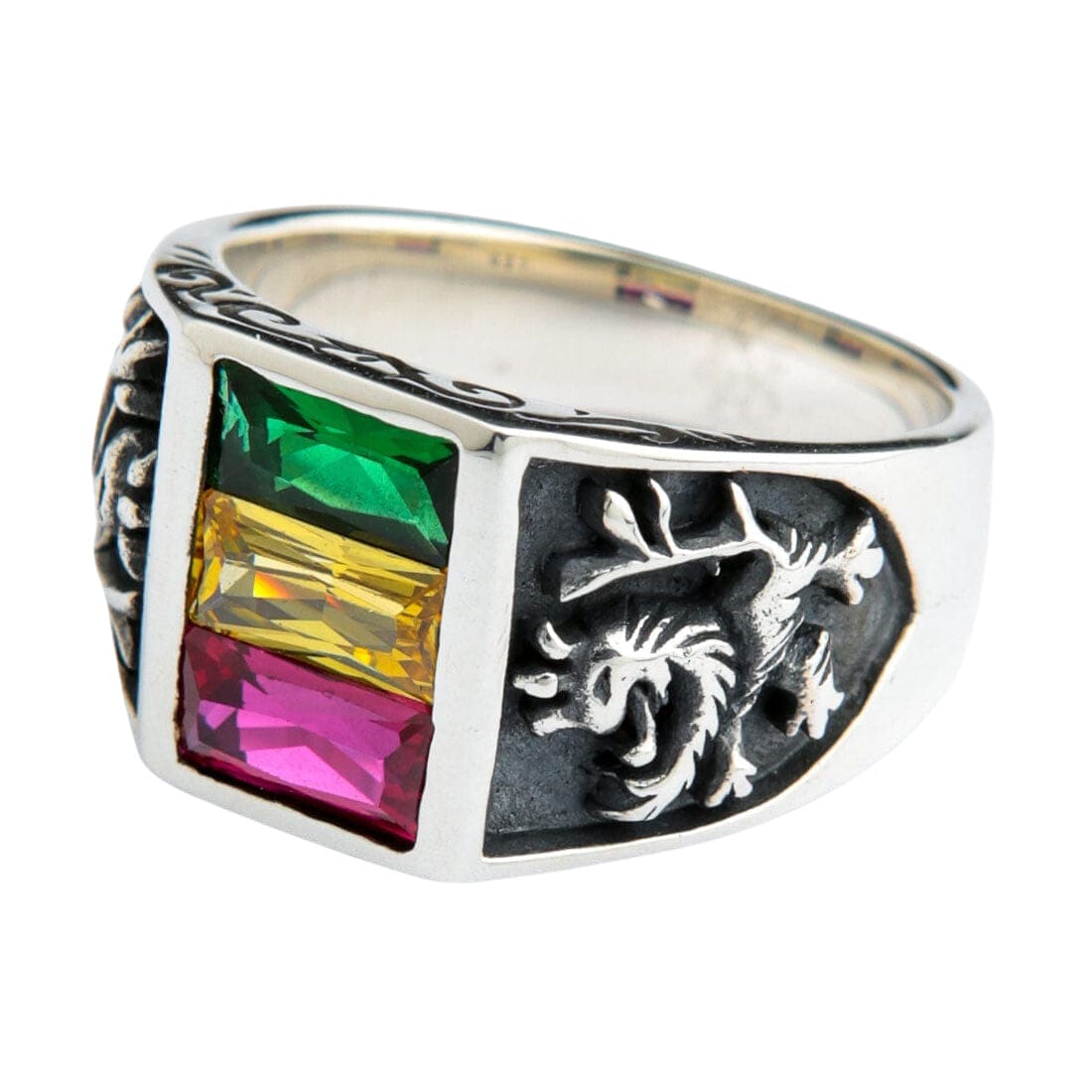 Rasta Lion of Judah Sterling Silver Ring for Men & Women - Handmade 925 Silver Jewelry - Perfect for Rastafarian Gifts, Reggae Fans & Spiritual Protection