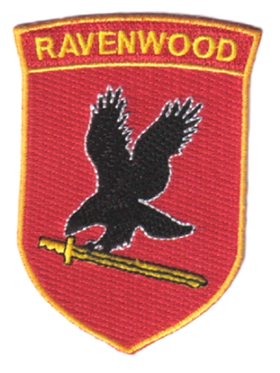 Jericho Ravenwood Security Chest Embroidered Iron-On Patch 3.5